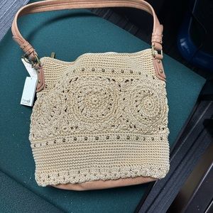 Sak sequoia crochet satchel. Never used. NWT